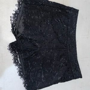 Express lace shorts size 0